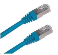 XtendLan patch kabel Cat6A, SFTP, LS0H - 2m, modrý