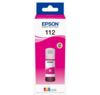 EPSON ink bar 112 EcoTank Pigment Magenta ink bottle