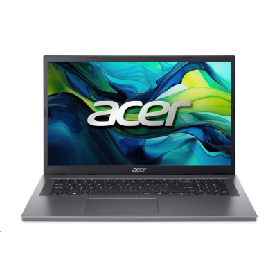 BAZAR - ACER NTB Aspire Go 17 (AG17-31P-32HP),Core3 N355,17.6"FHD,8GB,128GB UFS,Intel Graphics,W11H in S,Gray - Rozbalen