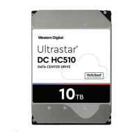 Western Digital Ultrastar® HDD 10TB (HUH721010ALE601) DC HC510 3.5in 26.1MM 256MB 7200RPM SATA 512E SED