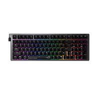 ASUS klávesnice ROG Strix Morph 96 WL, Mechanická, Bezdrátová, CZ/SK, černá