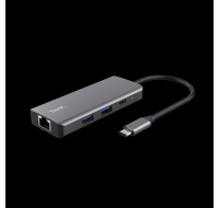 TRUST adaptér DALYX, 6-in-1 USB-C Multi-Port Adapter