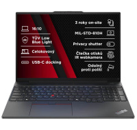 LENOVO NTB ThinkPad E16 AMD G2 - Ryzen7 7735U,16" WUXGA,16GB,512SSD,bezOS