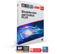 Bitdefender Antivirus Plus - 3PC na 1 rok - elektronická licence do emailu