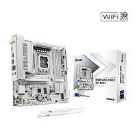 ASRock MB Sc LGA1851 B860M Challenger WiFi WHITE, Intel B860, 4xDDR5,1xHDMI, WiFi, mATX