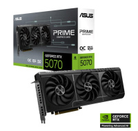 ASUS VGA NVIDIA GeForce RTX 5070 PRIME 12GB OC, 12GB GDDR7, 3xDP, 1xHDMI