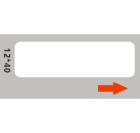 Niimbot štítky RP 12x40mm 155ks White pro D11 a D110