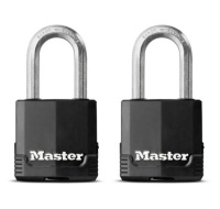 Master Lock Visací zámek z vrstvené oceli  -  Excell - 48mm (2 ks / blistr)