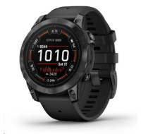 Garmin epix™ Pro (Gen 2) – Standard Edition | 47 mm, Gray / Black Band