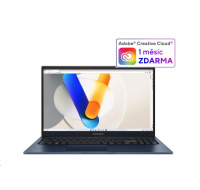 ASUS NTB Vivobook 15 (X1504VA-NJ3697W), i3-1315U, 15.6" FHD, 16GB, 512GB SSD, Intel, W11 Home, Quiet Blue