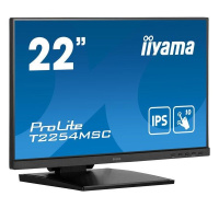 iiyama ProLite T2254MSC-B1AG, 54.6cm (21.5''), Projected Capacitive, 10 TP, Full HD, black