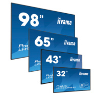 iiyama ProLite LFDs, 139cm (55''), 4K, USB, kit, black