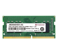 TRANSCEND SODIMM DDR4 4GB 2666MHz 1Rx8 512Mx8 CL19 1.2V