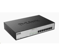 D-Link DGS-1008MP 8-port Gigabit PoE switch, 8x gigabit PoE RJ45, PoE budget 140W