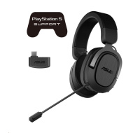 ASUS sluchátka TUF GAMING H3 WIRELESS, Gaming Headset, gun metal