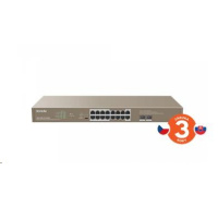 Tenda TEG1118P-16-250W PoE AT Gigabit Switch 230W