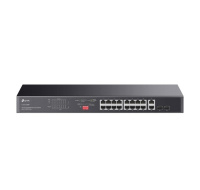 TP-Link CCTV switch TL-SG1218MP (16xGbE, 2xGbE/2xSFP combo, 16xPoE+, 250W)