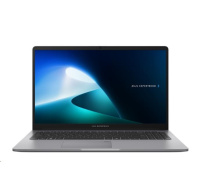 ASUS NTB ExpertBook P1 (P1503CVA-S70621), i3-1315U, 15,6" FHD, 8GB, 512GB SSD, UHD, No OS, Misty Grey