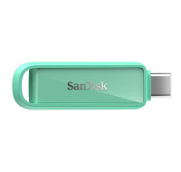 SanDisk Flash Disk 256GB iXpand Phone Drive USB-C, zelená