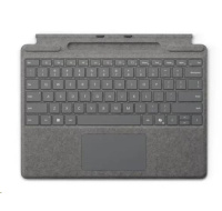 Microsoft Surface Pro Signature Keyboard (Platinum), Commercial, CZ/SK (potisk)