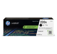 HP 220X Black Original LaserJet Toner Cartridge (7,500 pages)