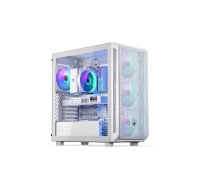 Endorfy skříň Arx 700 ARGB / ATX / 4x 140 ARGB fan (až 8 fans) / 2x USB / USB-C / mesh p. / tvrzené sklo / bílá