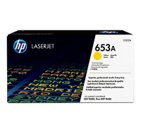 HP 653A Yellow LJ Toner Cart, CF322A (16,500 pages)