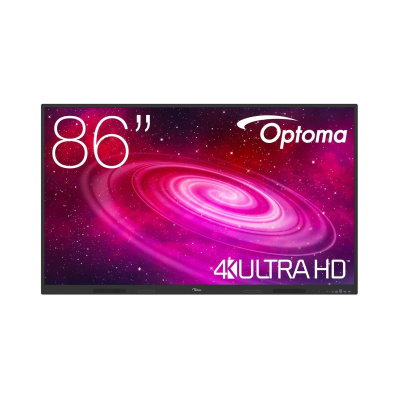 Optoma 1861RK IFPD 86" - interaktivní dotykový, 4K UHD, multidotyk 40prstu, Android 14, 8GB RAM / 64GB ROM