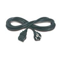 APC Power Cord C19 naar Schuko, 2.4m, 16A (C19/CEE 7/7)