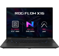 ASUS NTB ROG Flow X16 (GV601VV-NL062X), i9-13900H, 16" 2560 x 1600, 32GB, 1TB SSD, NVIDIA RTX 4060, W11 Pro, Black