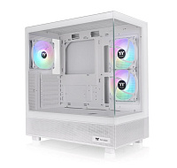 BAZAR - THERMALTAKE Case View 270 Plus TG ARGB, ATX, Průhledná bočnice, 3x 120mm ARGB Fan, bílá - Poškozený obal (Komple
