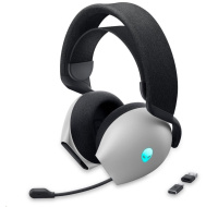 DELL Alienware Dual Mode Wireless Gaming Headset - AW720H (Lunar Light)