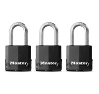 Master Lock Visací zámek z vrstvené oceli - Excell - 48mm (3 ks / blistr)