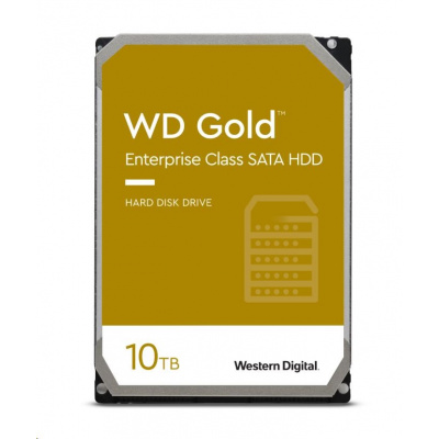 BAZAR - WD GOLD WD102KRYZ 10TB SATA/ 6Gb/s 256MB cache 7200 ot., CMR - Poškozený obal (Komplet)