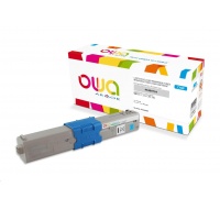 OWA Armor toner pro OKI C511, C531, MC 562, 5000 Stran, 44469724, modrá/cyan