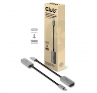 Club3D Adaptér aktivní USB-C na DisplayPort 1.4, 8K60Hz DSC1.2 HDR HBR3