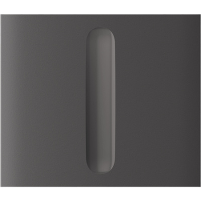 Ajax  CenterButton (Dimmer) vertical - Středový kryt stmívatelného tlačítka, vertikální instalace, šedá