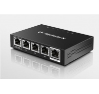 UBNT EdgeMAX EdgeRouter X [880MHz dual-core CPU, 256MB RAM, EdgeOS, 5 gigabitových portů, PoE]