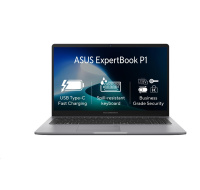 ASUS NTB ExpertBook P1 (P1503CVA-S71161X), i5-13420H, 15.6" 1920x1080, 16GB, 512GB SSD, UHD, W11 Pro, Misty Grey