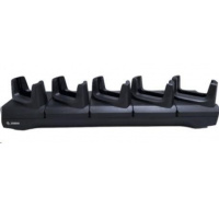Zebra charging-/communication station, ethernet, 5 slots, ethernet TC21, TC26 - bez adapteru