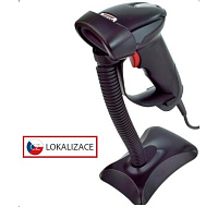 POŠKOZENÝ OBAL - Virtuos laserová čtečka HT-900A, USB (emulace klávesnice/RS232), černá