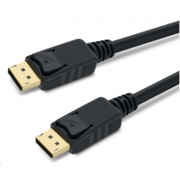 PREMIUMCORD DisplayPort 1.3/1.4 přípojný kabel M/M, zlacené konektory, 1.5m