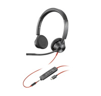 Poly Blackwire 3325 náhlavní souprava, 3.5 mm jack, USB-C, stereo