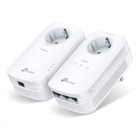 TP-Link TL-PA8033P KIT průchozí powerline set (AV1300,3xGbE,1xGbE, HomePlug AV2)