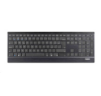 BAZAR - RAPOO klávesnice E9500M Multi-mode Wireless Ultra-slim Keyboard Black, poškozený obal