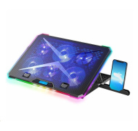 EVOLVEO Ania 9 RGB, nastavitelný podstavec pro notebook