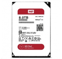 WD RED NAS WD80EFAX 8TB SATAIII/600 256MB cache, 210MB/s