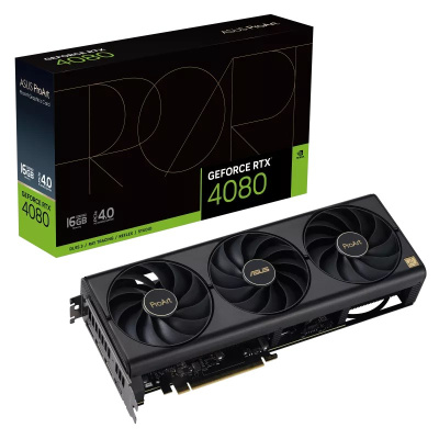 BAZAR - ASUS VGA NVIDIA GeForce RTX™ 4080 16GB PRO ART BULK, RTX 4080, 3xDP, 1xHDMI BULK - Po opravě (Náhradní krabice)