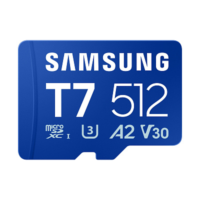 Samsung micro SD karta T7 - 512GB + USB adaptér
