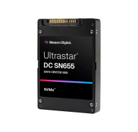 WD Enterprise SSD 30.72TB Ultrastar DC SN655, PCIe Gen4, (R:6100, W:3400MB/s), RI-1DW/D BICS5 ISE